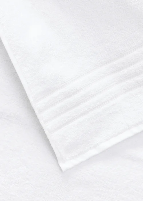 White 100% Egyptian Cotton XL Bath Sheet - Bath Sheet Image 2