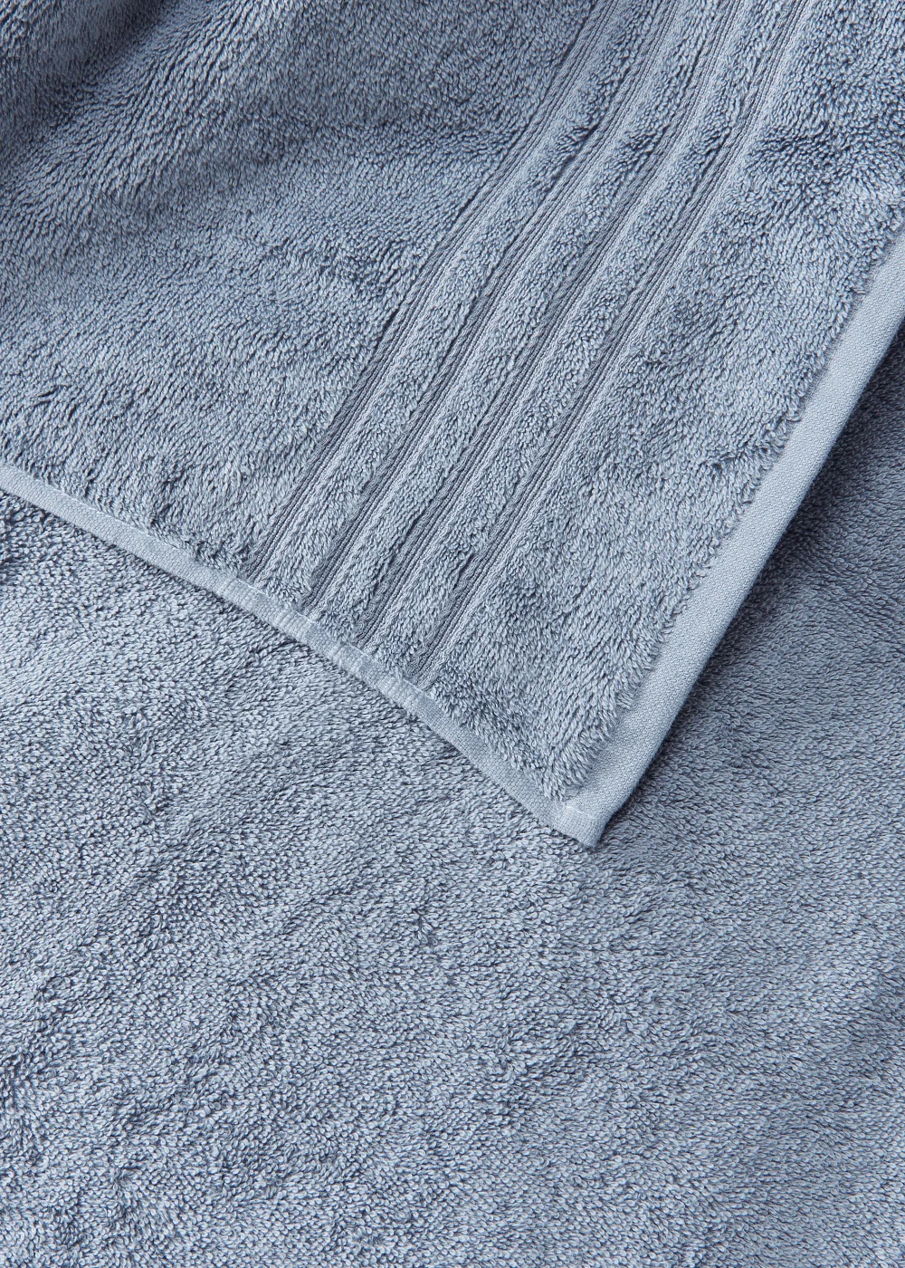 Blue 100% Egyptian Cotton XL Bath Sheet - Bath Sheet Image 2