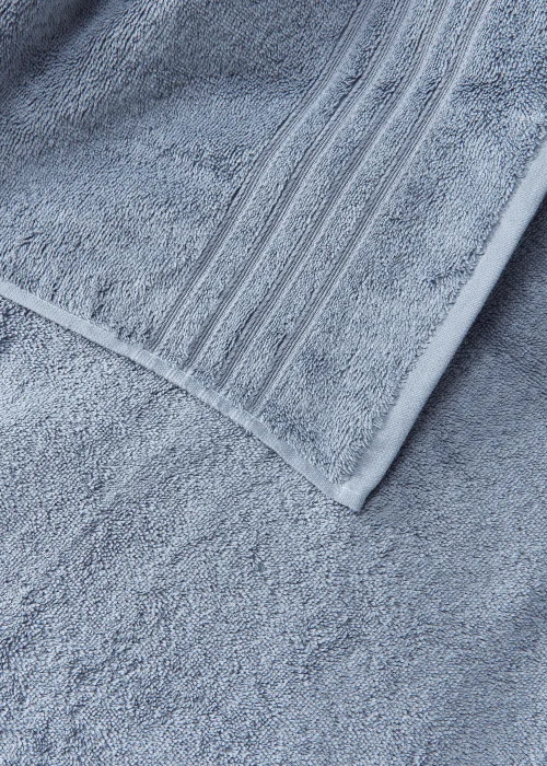 Blue 100% Egyptian Cotton XL Bath Sheet - Bath Sheet Image 2