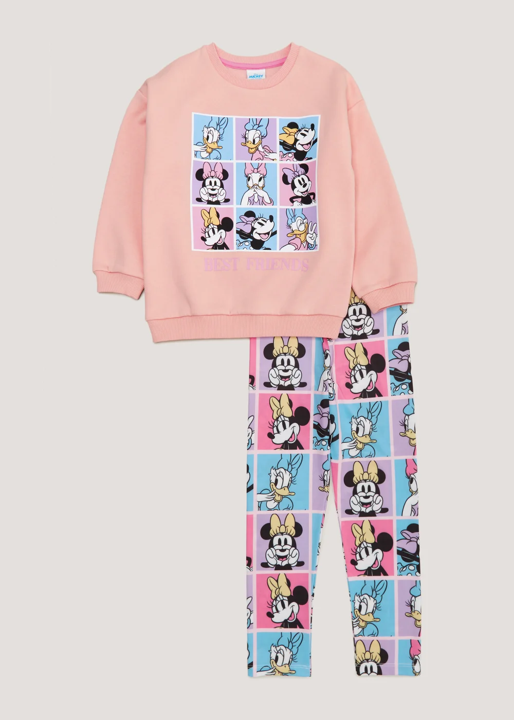 Kids Disney Minnie Mouse Sweatshirt & Leggings Set (12mths-7yrs) - 2-3 Yrs Image 1