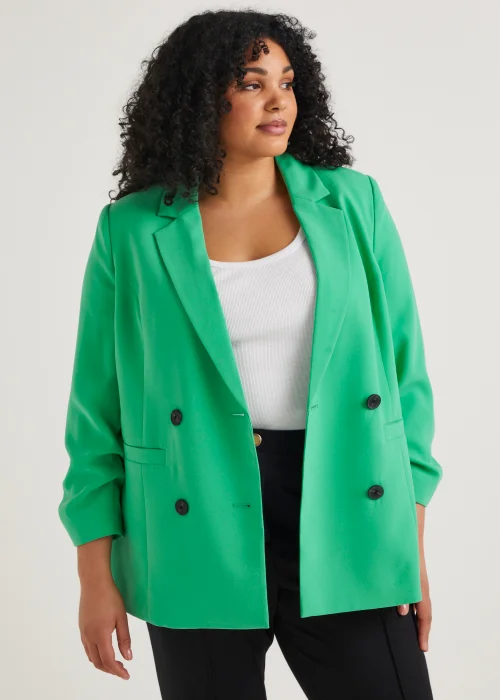 Papaya Curve Green Blazer - 18 Image 1