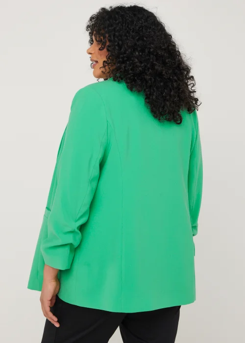 Papaya Curve Green Blazer - 18 Image 2