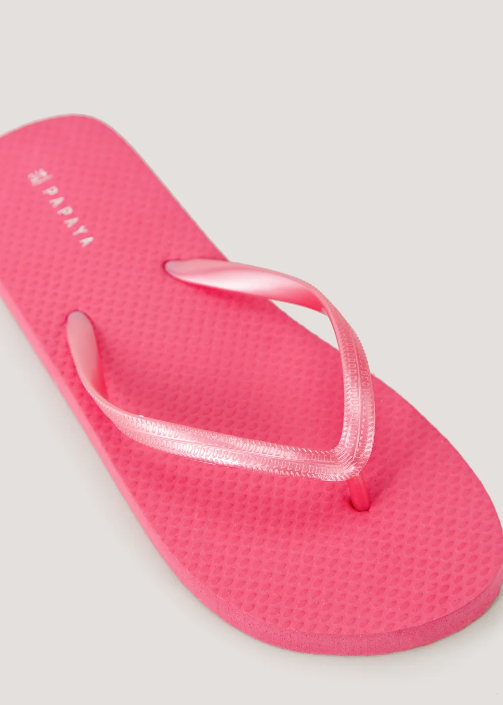 Coral Flip Flops - Small Image 2