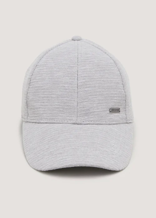 Grey Jersey Cap - One Size Image 1
