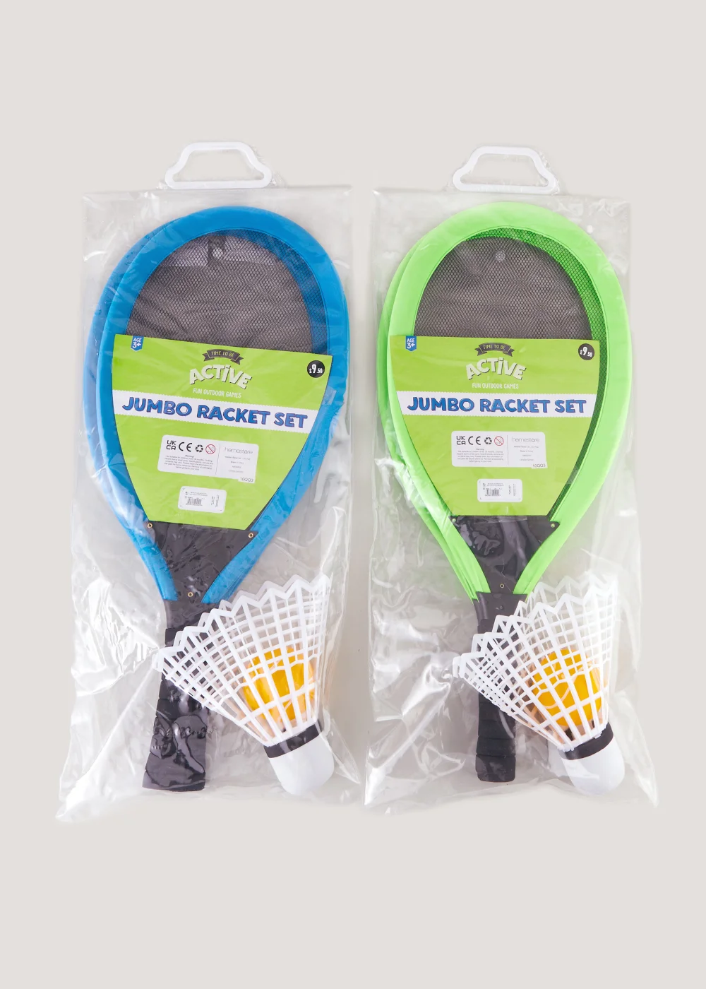 Kids Jumbo Badminton Racket Set Image 1