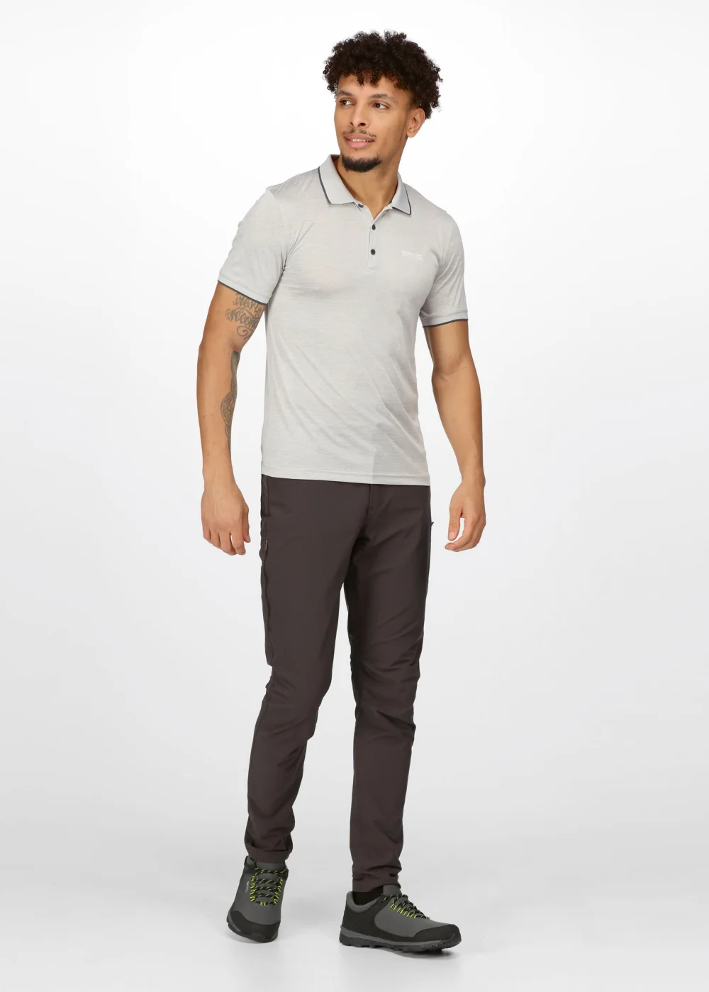 Regatta Silver Remex II Polo Shirt - S Image 3