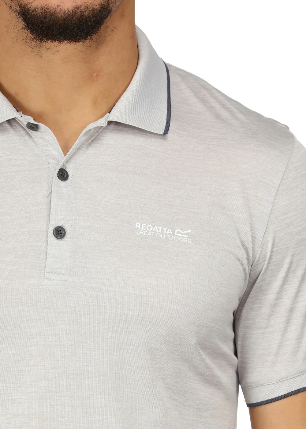 Regatta Silver Remex II Polo Shirt - S Image 4