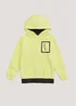 Boys Lime Oversized Hoodie (4-13yrs) - 7 Yrs Image 1