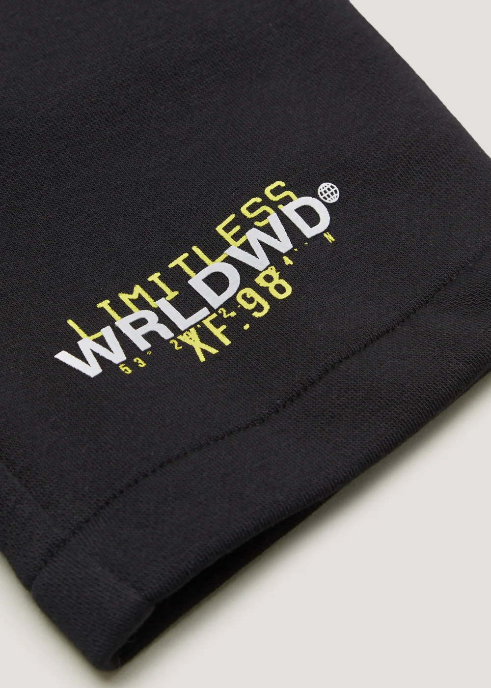 Boys Black Co-Ord Shorts (9mths-6yrs) - Age 4 Years Image 2