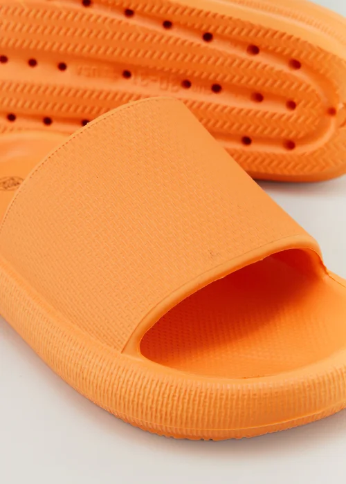 Girls Orange Chunky Sliders (Younger 10-Older 5) - Size 1 Image 2