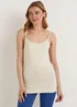 Cream Essential Cami Top - Size 8 Image 1