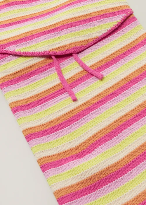 Girls Stripe Knitted Top & Skirt Set (4-13yrs) - Age 4 Years Image 2