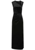 Little Mistress Black Velvet Dew Drop Maxi Dress - 10 Image 2
