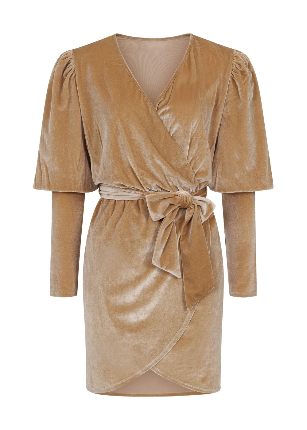 Girls on Film by Dani Dyer Champagne Mini Dress - 16 Image 2