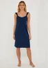 Navy Jersey Nightie - Small Image 1