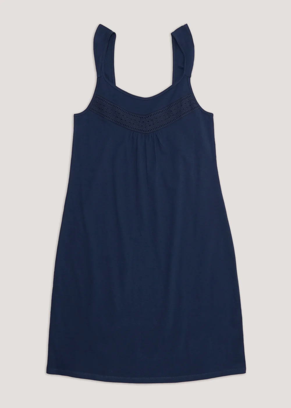 Navy Jersey Nightie - Small Image 4
