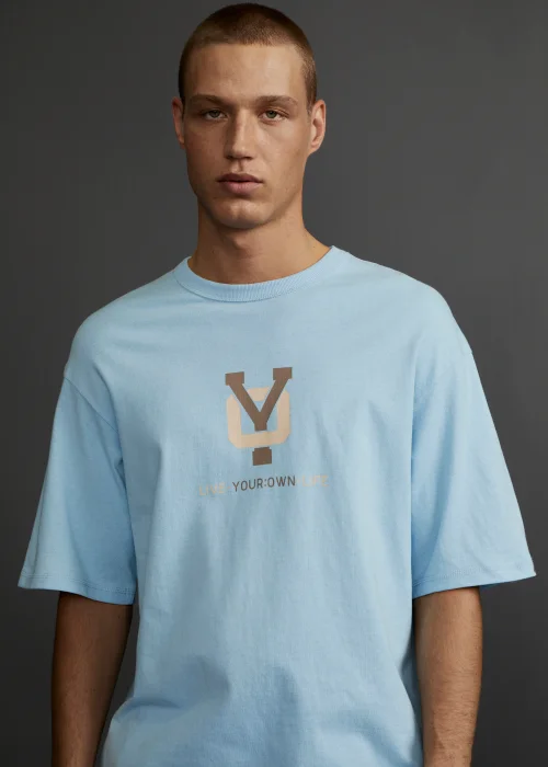 Y.O. Blue Terra T-Shirt - Extra small Image 5