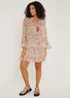 Pink Paisley Chiffon Tassel Co-Ord Blouse - 8 Image 2