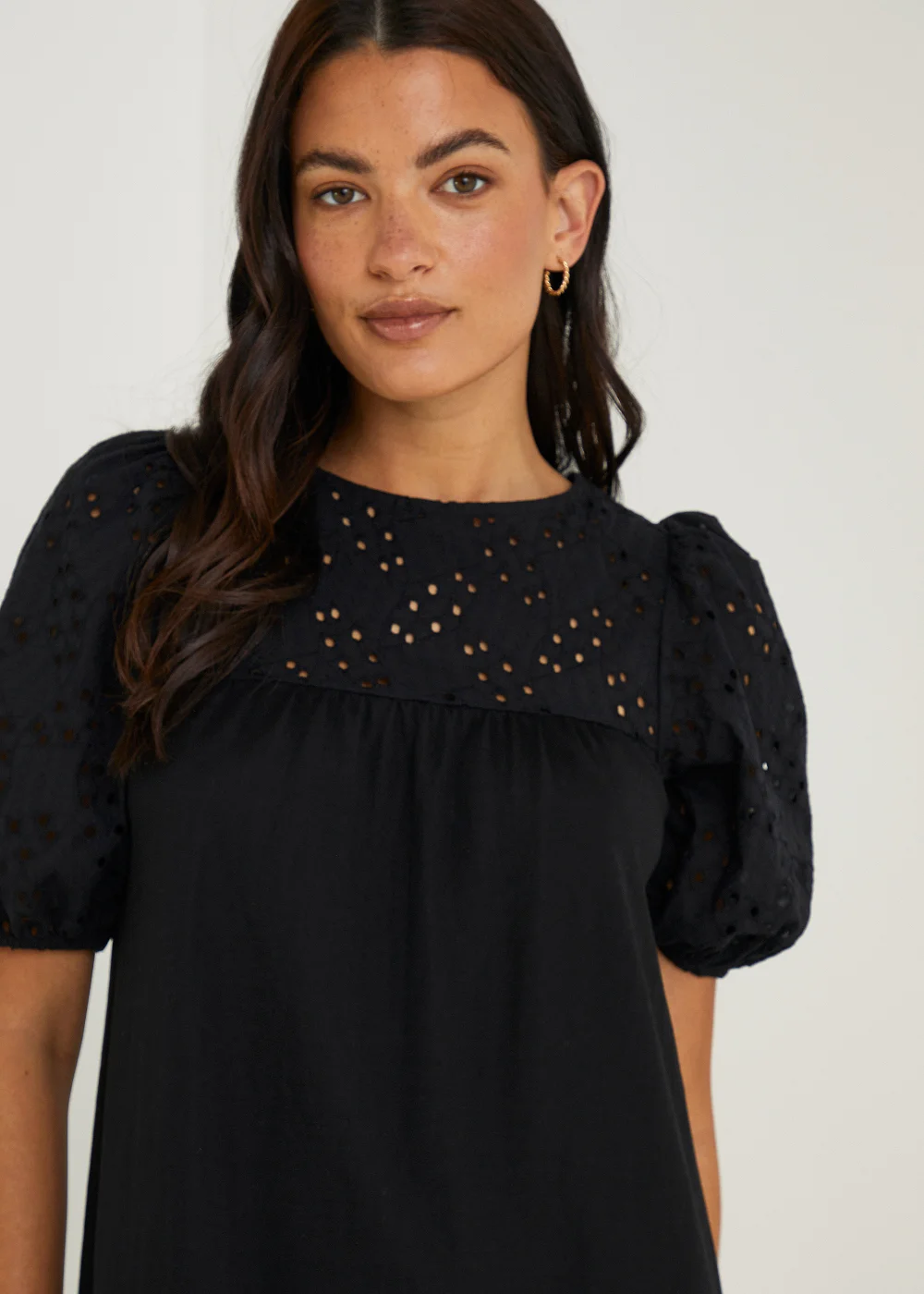 Black Shifley Jersey Midi Dress - 8 Image 3