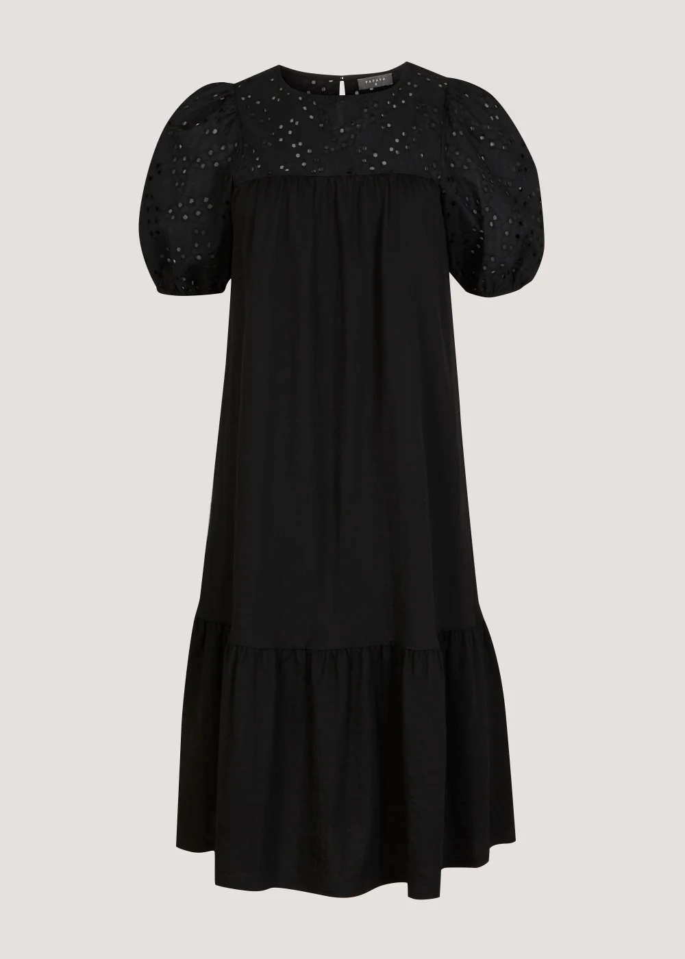 Black Shifley Jersey Midi Dress - 8 Image 2