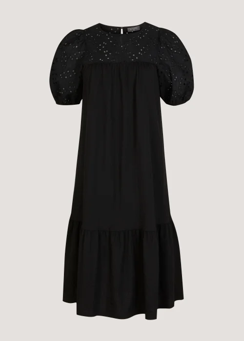 Black Shifley Jersey Midi Dress - 8 Image 2
