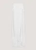 White Bandeau Beach Maxi Dress - XS Image 2