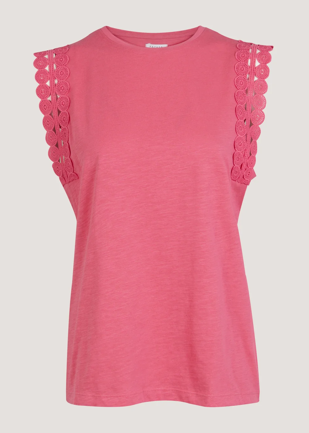 Coral Lace Vest Top - Size 8 Image 5