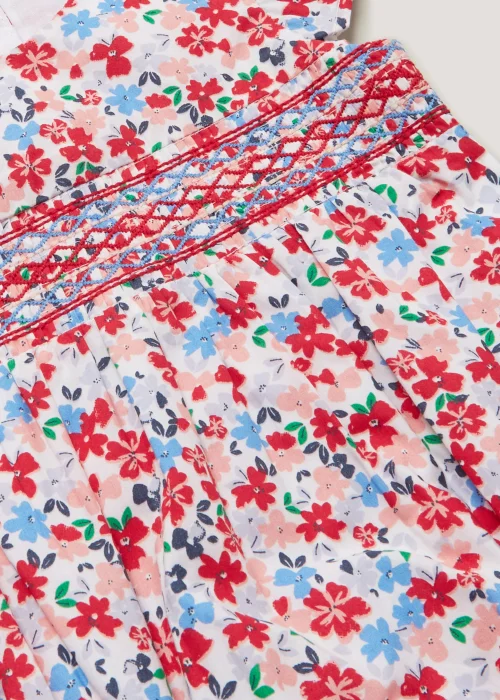 Baby Pink Floral Romper (Newborn-18mths) - Newborn Image 2