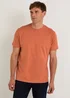 Orange Essential Crew Neck T-Shirt - Small Image 1