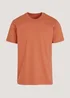 Orange Essential Crew Neck T-Shirt - Small Image 3