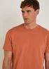 Orange Essential Crew Neck T-Shirt - Small Image 2