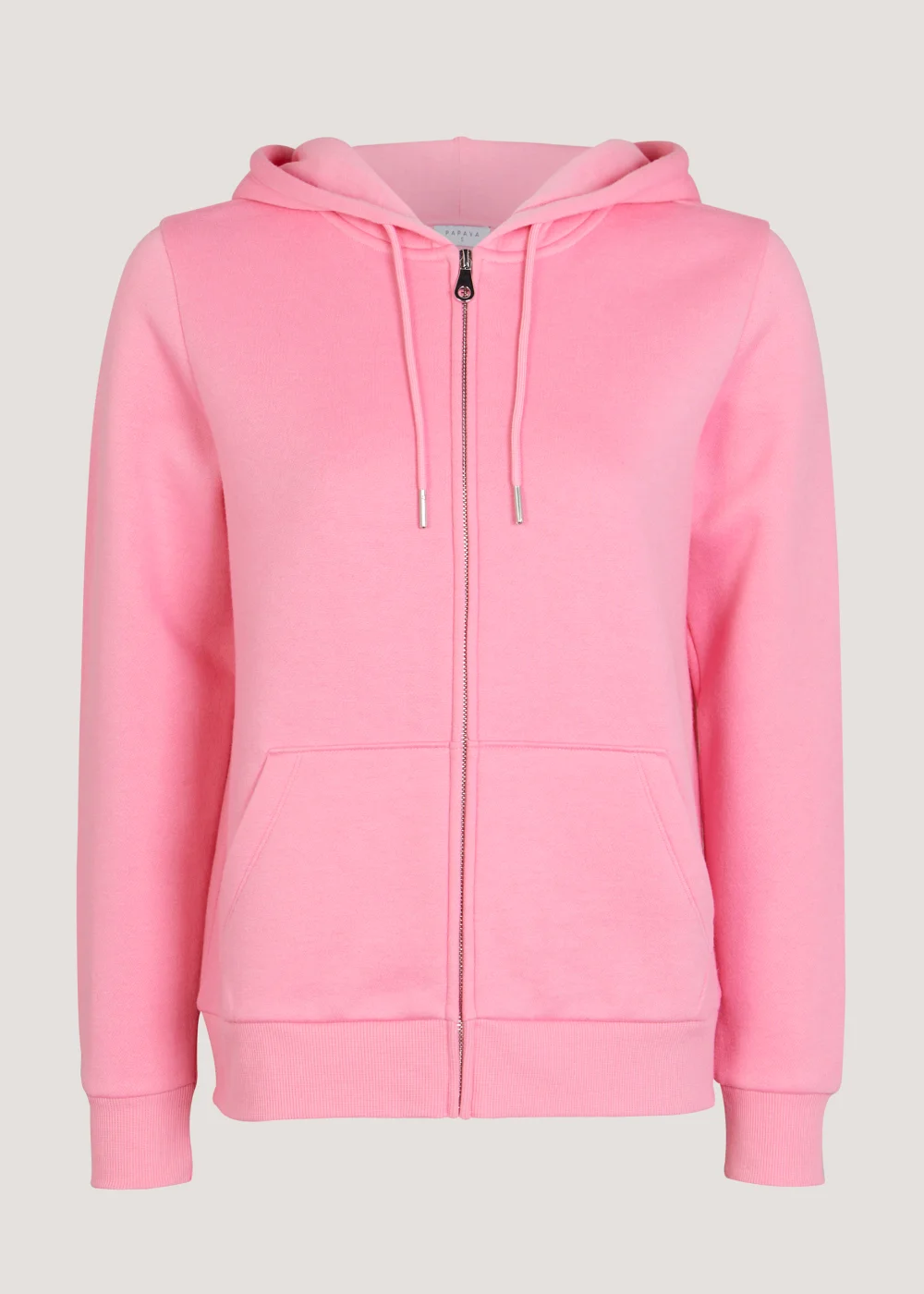 Pink Zip Up Hoodie - S Image 5