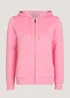 Pink Zip Up Hoodie - S Image 5