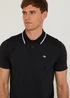 Black Modal Polo Shirt - S Image 2