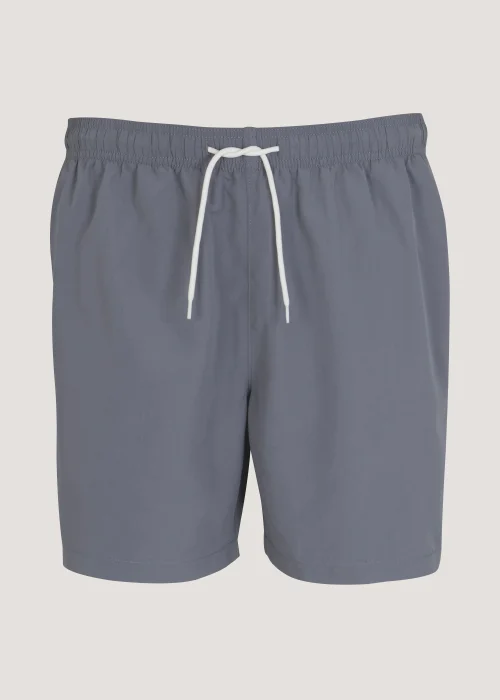 Grey Essential Swim Shorts - Small Image 2