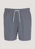 Grey Essential Swim Shorts - Small Image 2