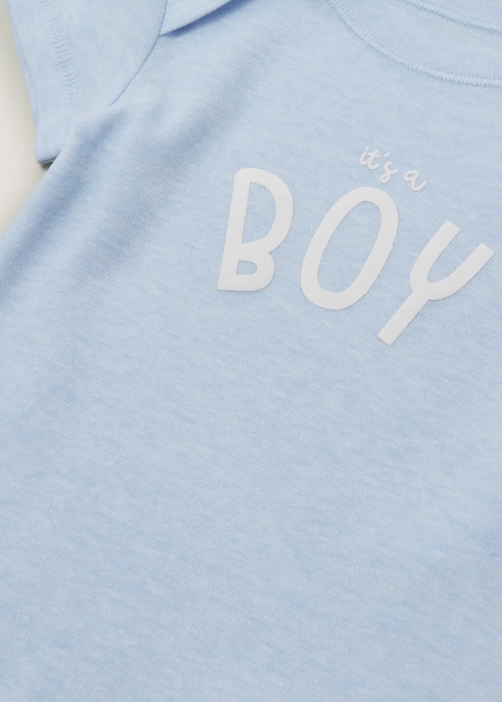 Baby Blue It's a Boy Bodysuit (Newborn-3mths) - Newborn Image 2