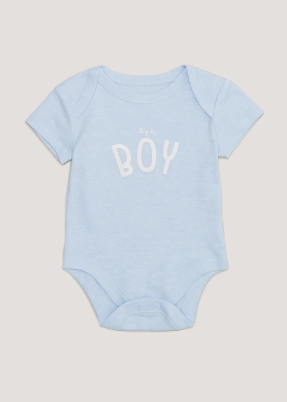 Baby Blue It's a Boy Bodysuit (Newborn-3mths) - Newborn Image 1