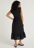 Black Schiffley Midi Dress - 8 Image 5