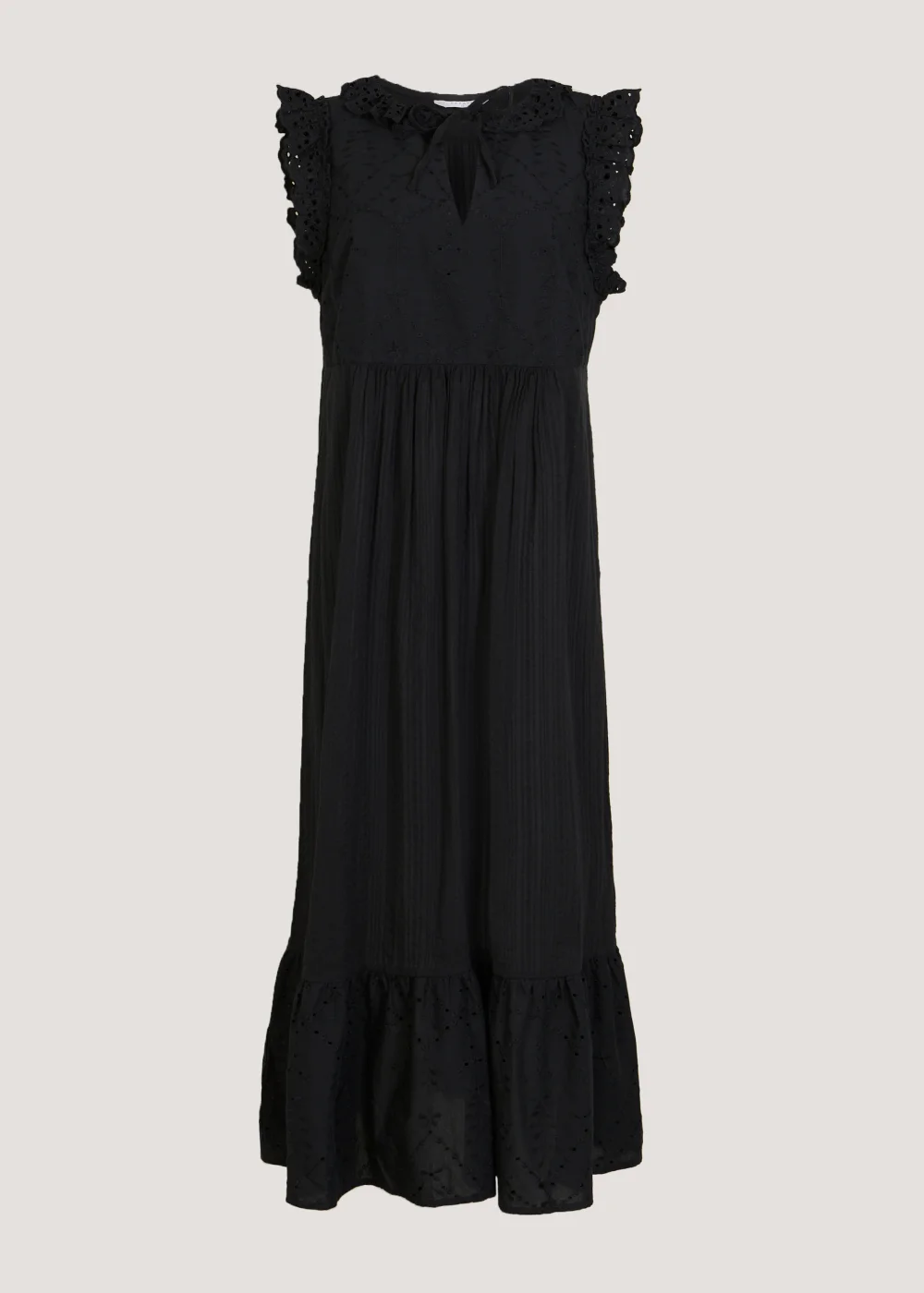 Black Schiffley Midi Dress - 8 Image 3