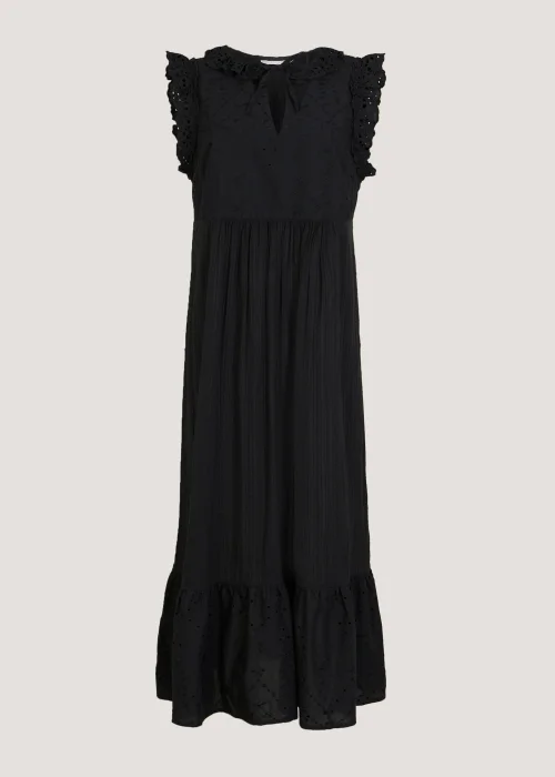 Black Schiffley Midi Dress - 8 Image 3