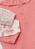 Baby 3 Pack Frill Long Sleeve T-Shirts (Newborn-23mths) - Newborn Image 2