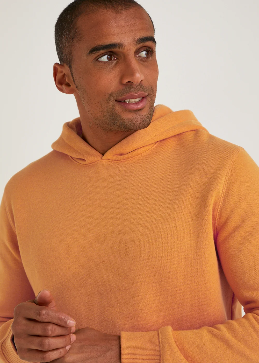 Orange Essential Pull-On Hoodie - S Image 4