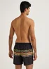 Black Aztec Swim Shorts - Small Image 3
