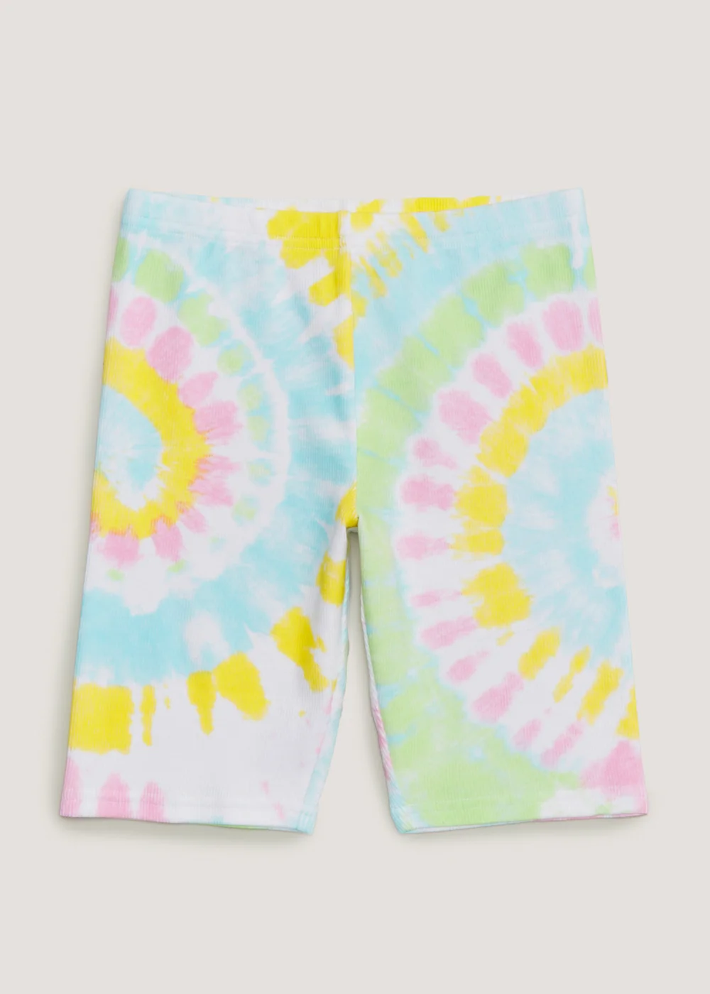 Girls Multicoloured Tie Dye Cycling Shorts (4-13yrs) - Age 4 Years Image 1