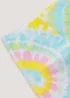 Girls Multicoloured Tie Dye Cycling Shorts (4-13yrs) - Age 4 Years Image 3