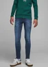 Jack & Jones Junior Blue Denim Liam Originals Skinny Fit Jeans (8-16yrs) - Age 12 Years Image 1