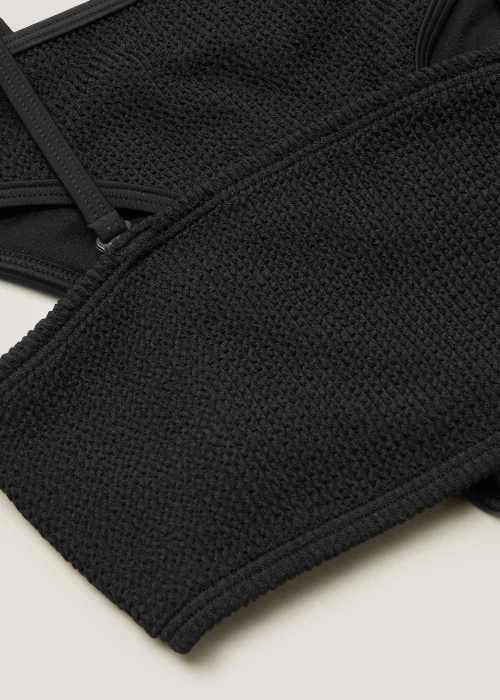 Girls Candy Couture Black Bandeau Bikini Set (9-16yrs) - Age 9 Years Image 2