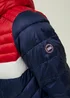 Jack & Jones Junior Navy Hero Puffer Hood Jacket (8-16yrs) - Age 8 Years Image 2
