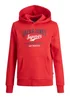 Jack & Jones Junior Red Logo Hoodie (8-16yrs) - Age 8 Years Image 2
